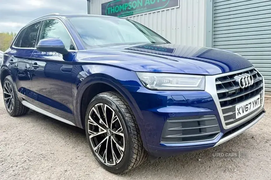 Begagnad Audi Q5 190 HK (139 kW) 2017 Blå SUV