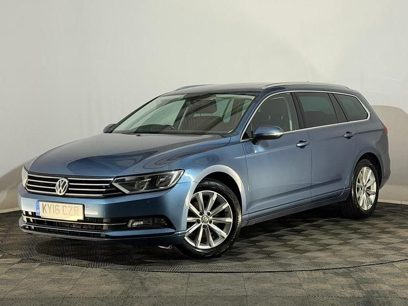 Used VW Passat Business 150 HP (110 kW) 2016 Blue Estate