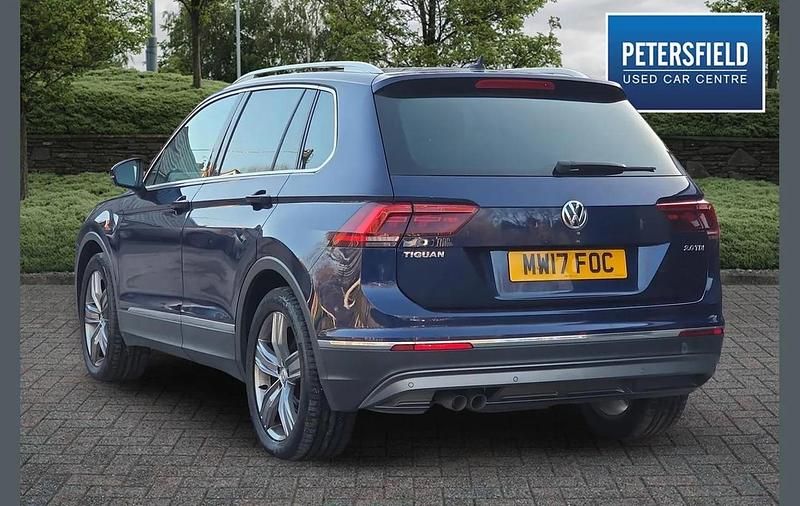 Used VW Tiguan SEL 147 HP (108 kW) 2017 Blue SUV