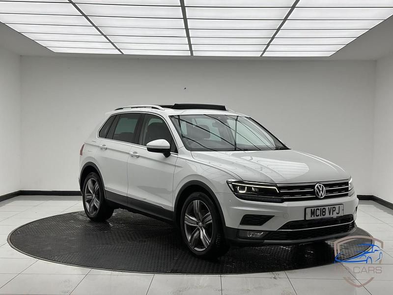 Used VW Tiguan SEL 150 HP (110 kW) 2018 White SUV