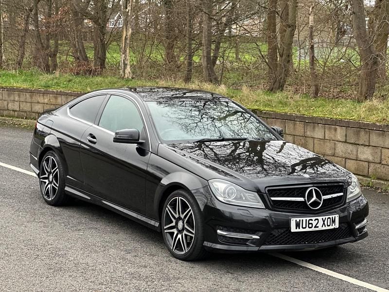 Used Mercedes C250 AMG 2012 Black Coupe
