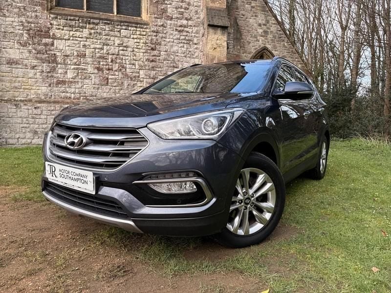 Used Hyundai Santa Fe Premium 200 HP (147 kW) 2018 Blue SUV