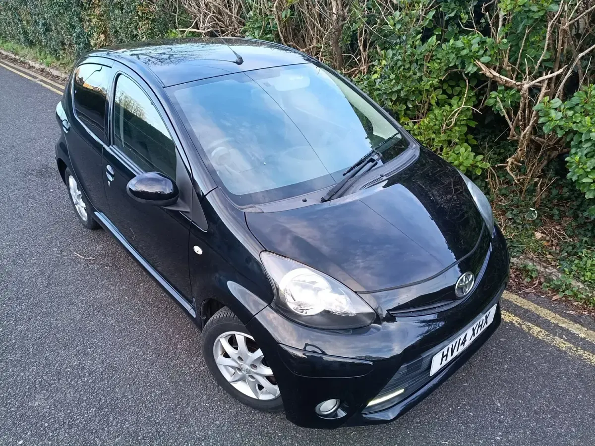 Used Toyota Aygo 2014 Black Hatchback