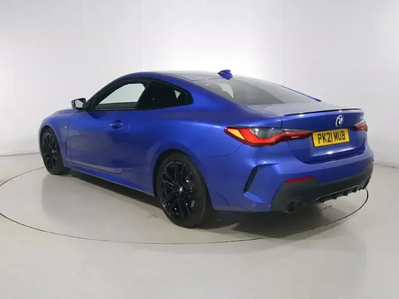 Used BMW 420 M Sport 184 HP (135 kW) 2021 Blue Coupe