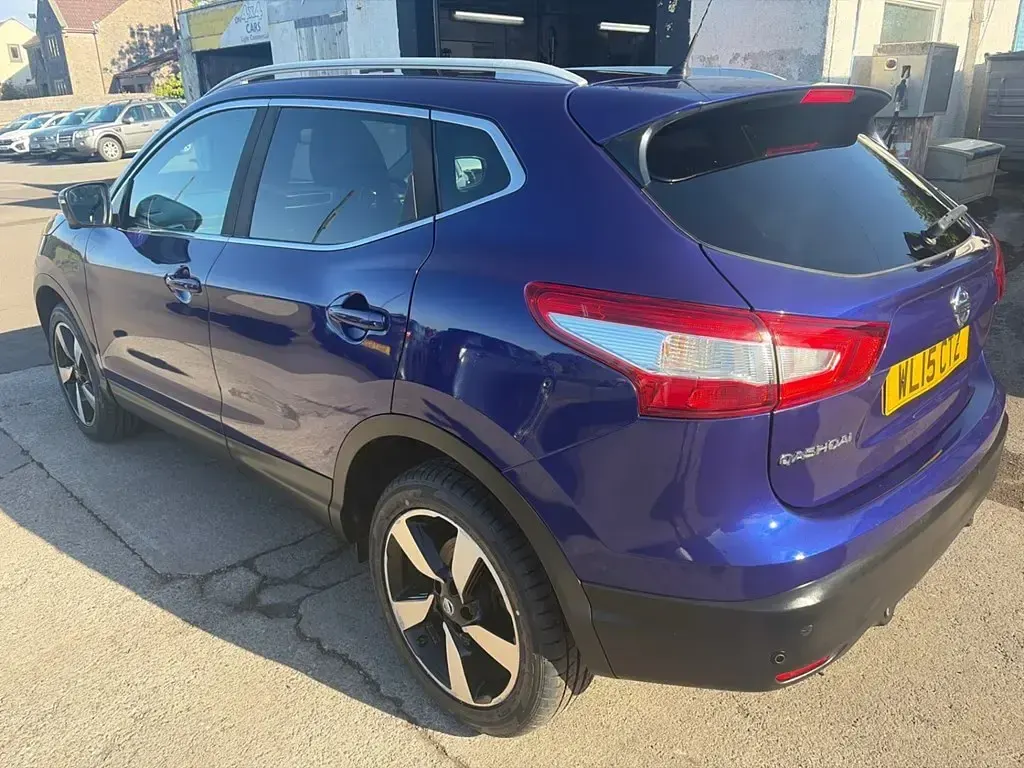 Used Nissan Qashqai N-TEC 110 HP (80 kW) 2015 Blue SUV