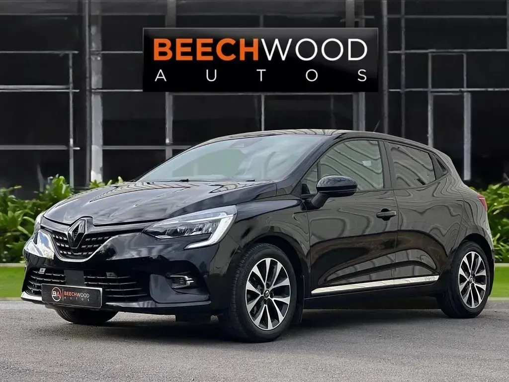 Begagnad Renault Clio V Iconic 100 HK (73 kW) 2020 Svart Halvkombi