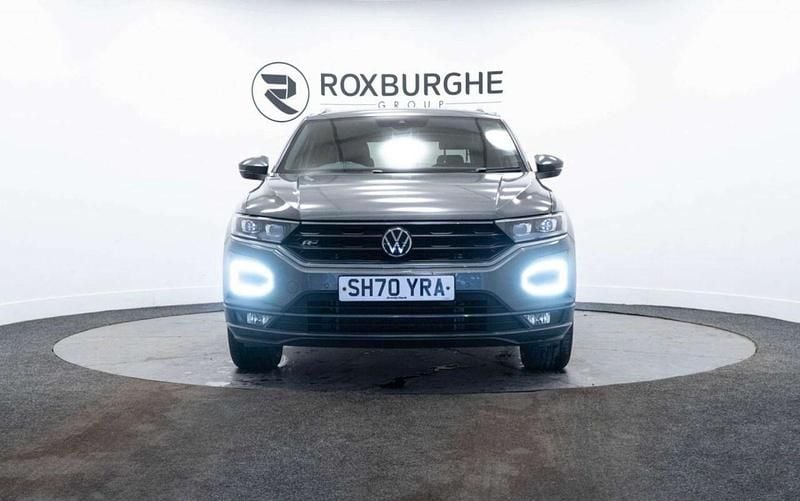 Usado VW T-Roc R-line 150 HP (110 kW) 2021 Cinzento SUV