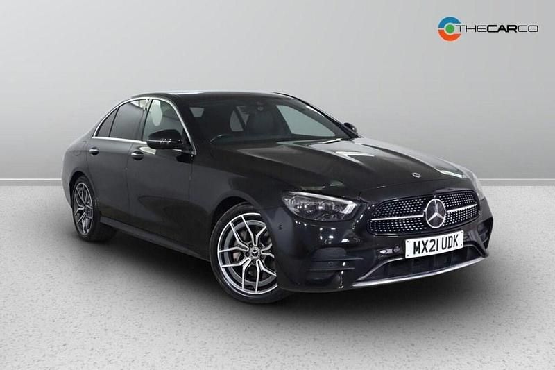 Black Used 2021 Mercedes E220 AMG line Sedan | £30,970 (Expensive) - Image 1/1