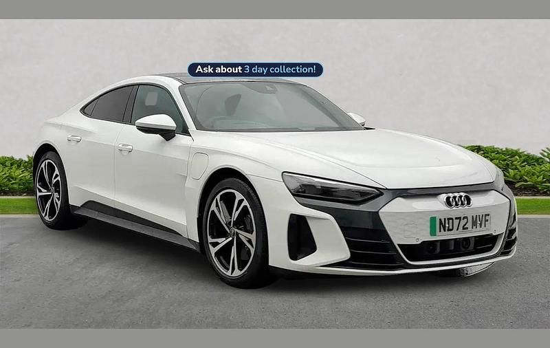 Used Audi e-tron GT quattro Comfort 384 kW (523 HP) 2023 White Sedan