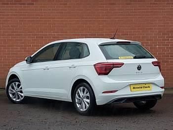 Used VW Polo Style 95 HP (69 kW) 2023 White Hatchback