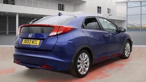 Used Honda Civic EX 142 HP (104 kW) 2014 Blue Hatchback