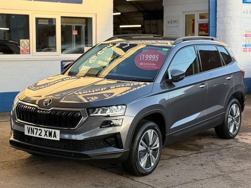 Grey Used 2022 Skoda Karoq SE Drive SUV | £19,995 (Super price) - Image 1/4