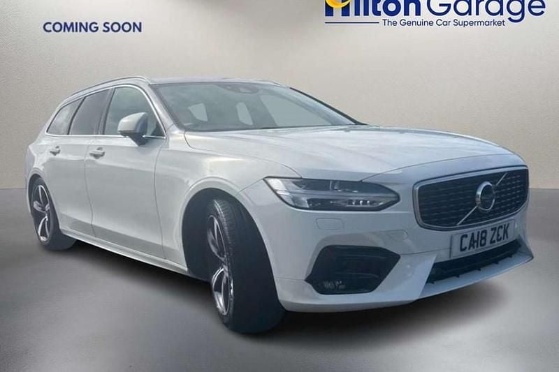 Used Volvo V90 R-Design 254 HP (186 kW) 2018 White Estate