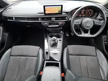Used Audi A4 Black Edition 150 HP (110 kW) 2019 Black Sedan