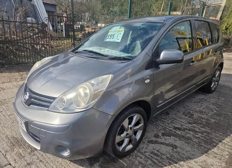 Used Nissan Note N-TEC 90 HP (66 kW) 2011 Grey Hatchback