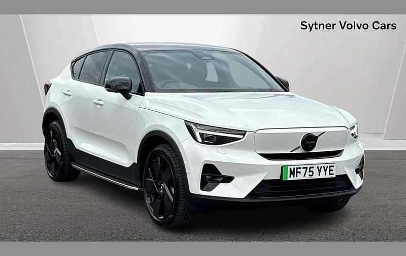 White New 2025 Volvo EC40 Ultra SUV | £50,500 - Image 1/4