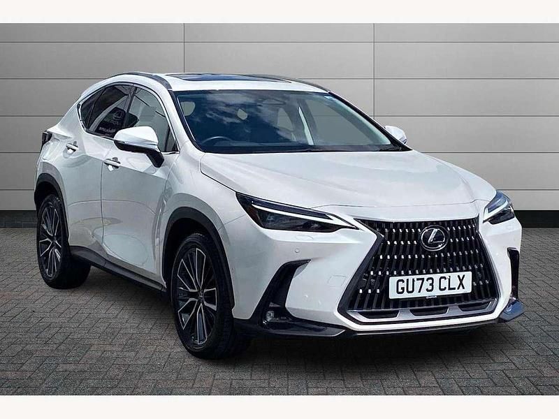 White Used 2023 Lexus NX450h+ SUV | £51,095 (Expensive) - Image 1/3