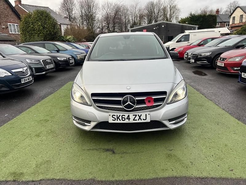 Used Mercedes B200 136 HP (100 kW) 2014 Silver MPV