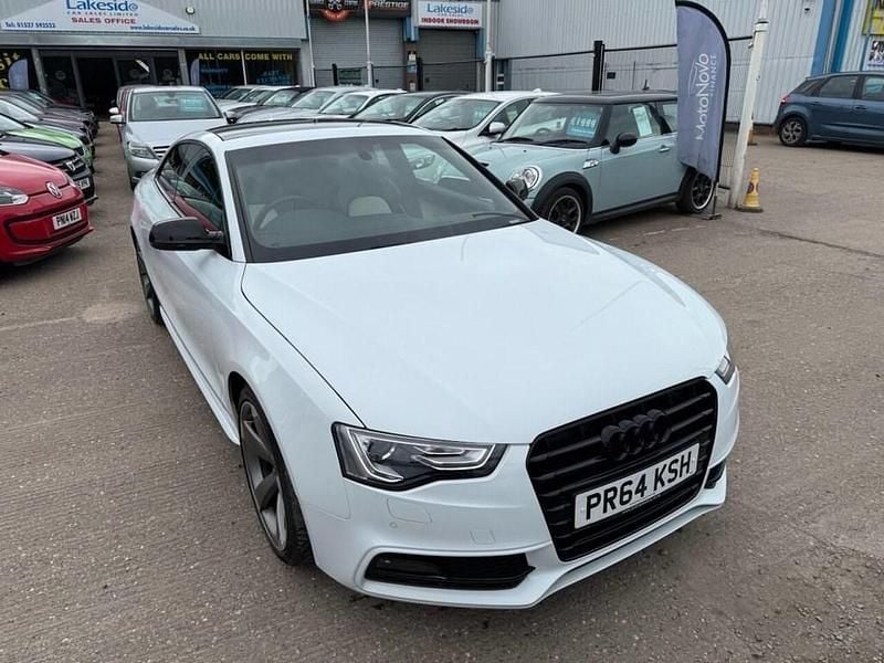 White Used 2014 Audi A5 Black Edition Coupe | £10,999 (A bit pricey) - Image 1/4