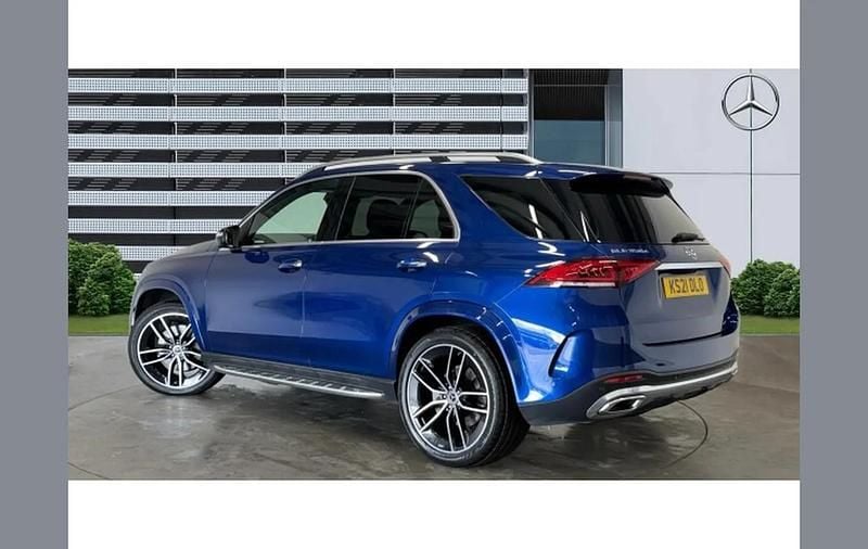 Used Mercedes GLE350 AMG line 267 HP (196 kW) 2021 Blue SUV