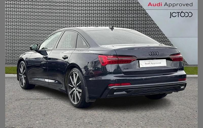 Used Audi A6 Black Edition 200 HP (147 kW) 2024 Blue Sedan