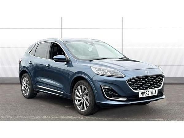 Blue Used 2023 Ford Kuga Vignale SUV | £21,771 (Fair price) - Image 1/4