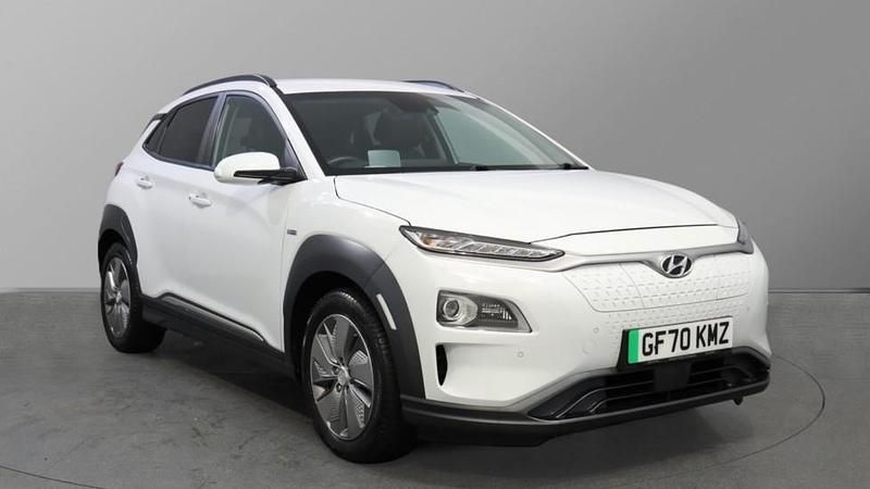 Used Hyundai Kona Premium SE 150 kW (204 HP) 2020 Chalk white SUV
