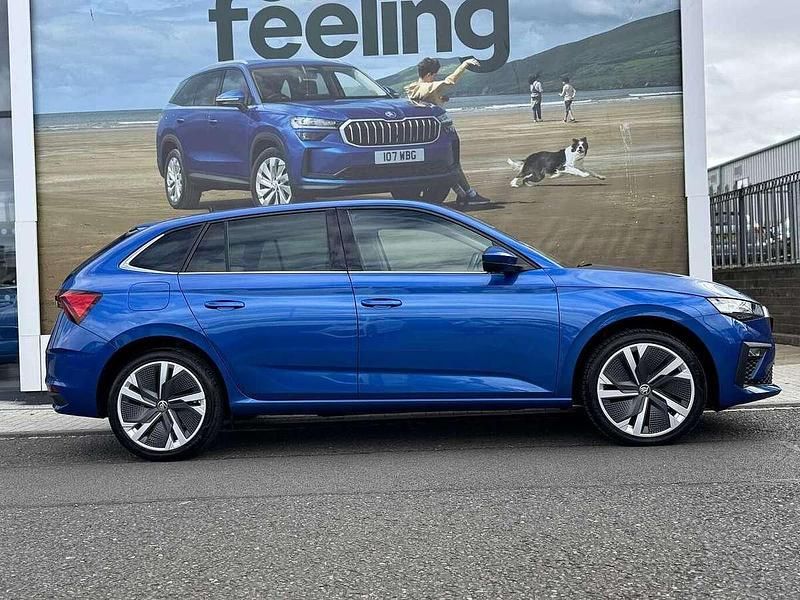 Used Skoda Scala SE L 114 HP (83 kW) 2025 Race blue metallic Hatchback
