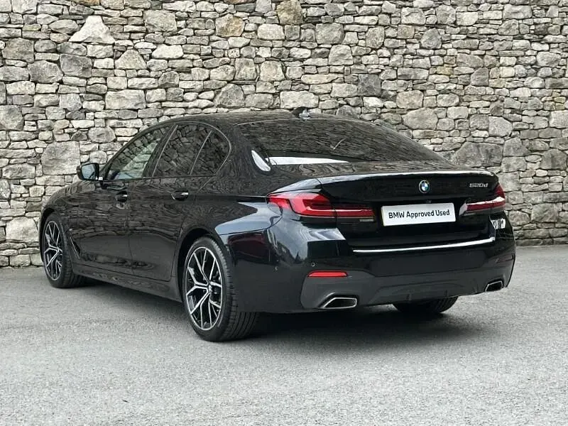 Used BMW 520 M Sport 187 HP (137 kW) 2020 Black Sedan