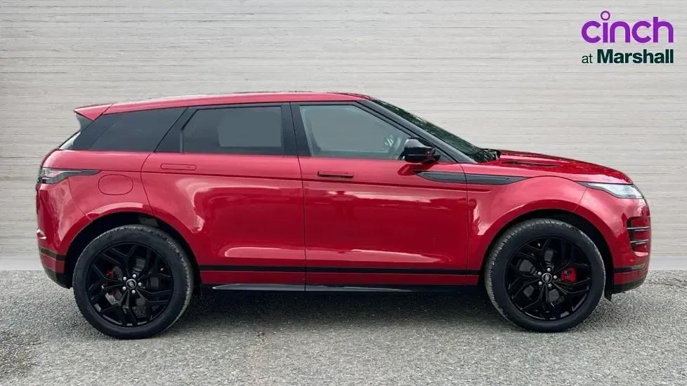 Used Land Rover Range Rover evoque Autobiography 309 HP (227 kW) 2022 Red SUV