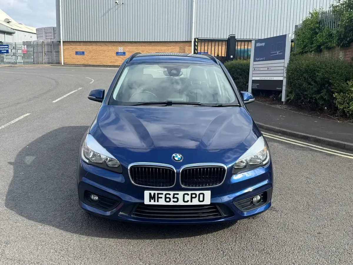 Used BMW 216 116 HP (85 kW) 2015 Blue Estate