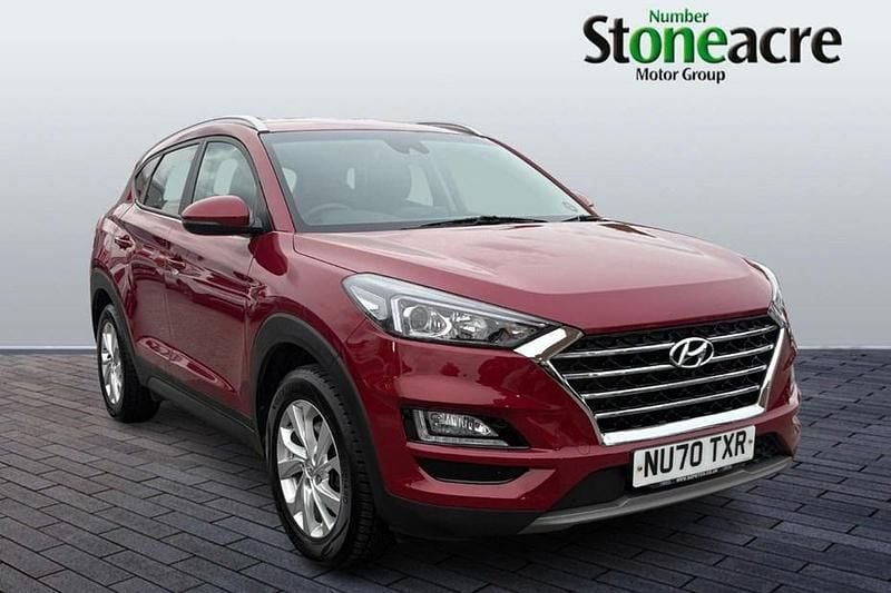 Red Used 2020 Hyundai Tucson SE SUV | £15,708 (Fair price) - Image 1/1