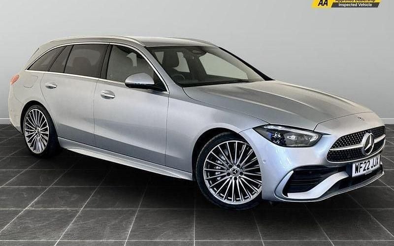 Used 2023 Mercedes C200 AMG Line Premium Estate | £26,395 (Good price) - Image 1/2