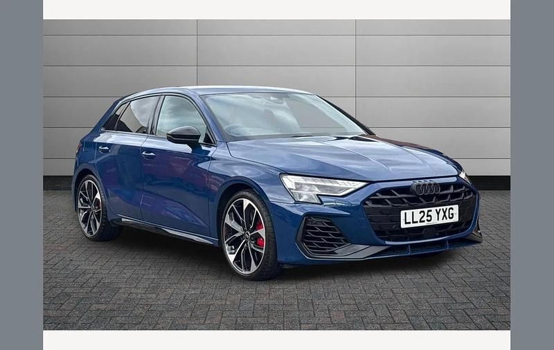 Used Audi S3 Sportback Black Edition 328 HP (241 kW) 2025 Blue Hatchback