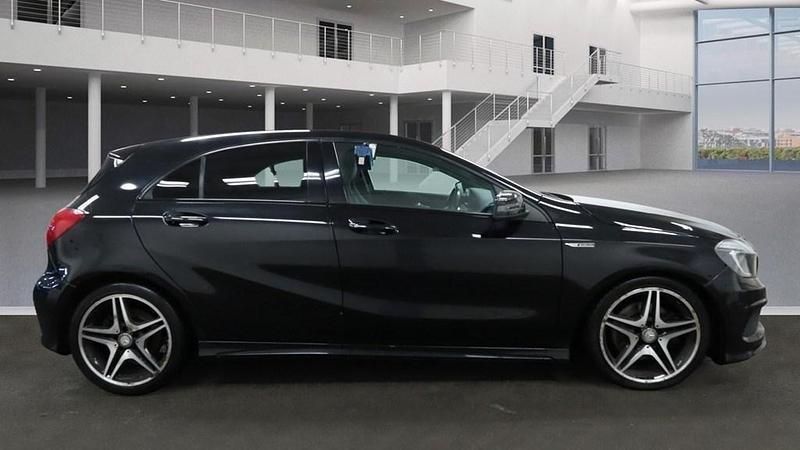Obsidian black Used 2015 Mercedes A220 AMG Hatchback | £9,475 (Fair price) - Image 1/4