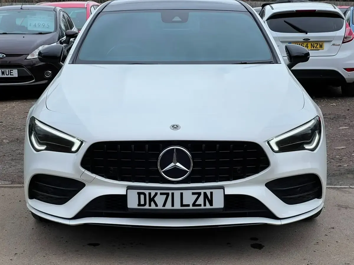 Used Mercedes CLA220 AMG Line Premium Plus 2021 White Coupe