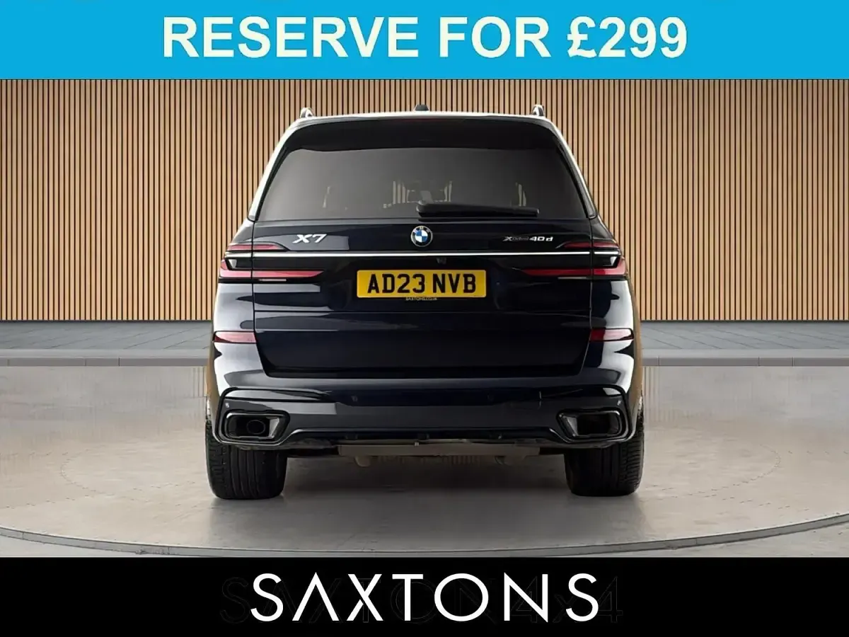 Used BMW X7 M Sport 352 HP (258 kW) 2023 Carbon black SUV