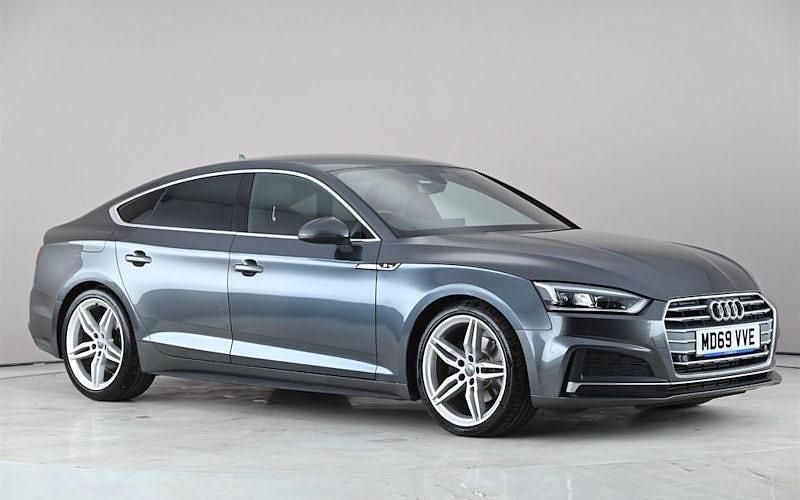 Used Audi A5 Sportback S-Line 245 HP (180 kW) 2020 Grey Hatchback
