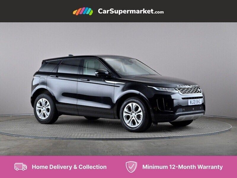 Black Used 2021 Land Rover Range Rover evoque S Estate | £18,876 (Good price) - Image 1/4