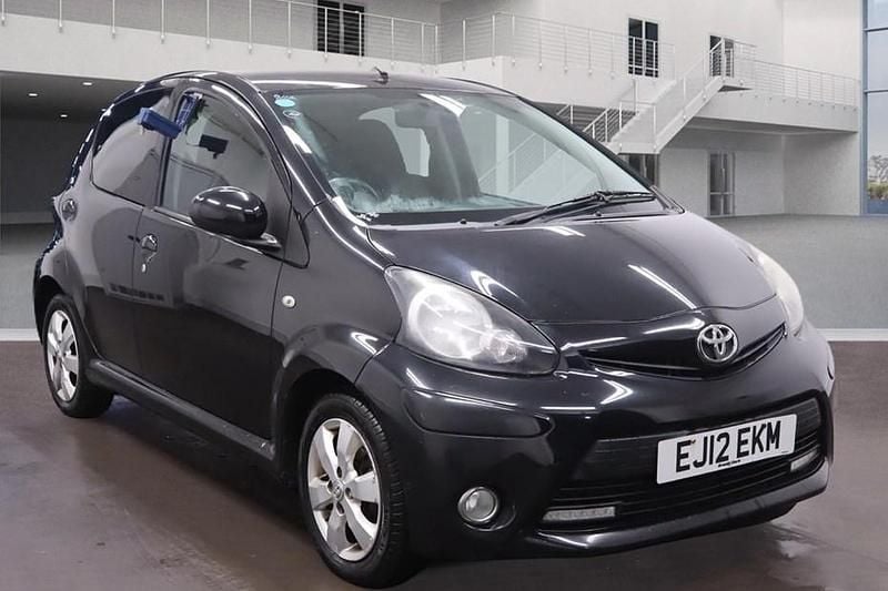 Black Used 2012 Toyota Aygo Hatchback | £1,499 (Good price) - Image 1/1