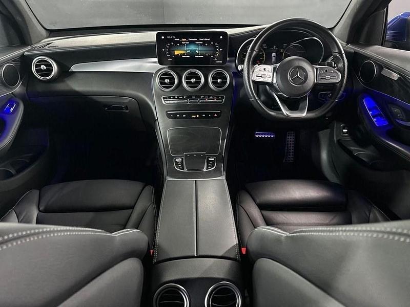 Used Mercedes GLC300 AMG line 2020 Blue Coupe