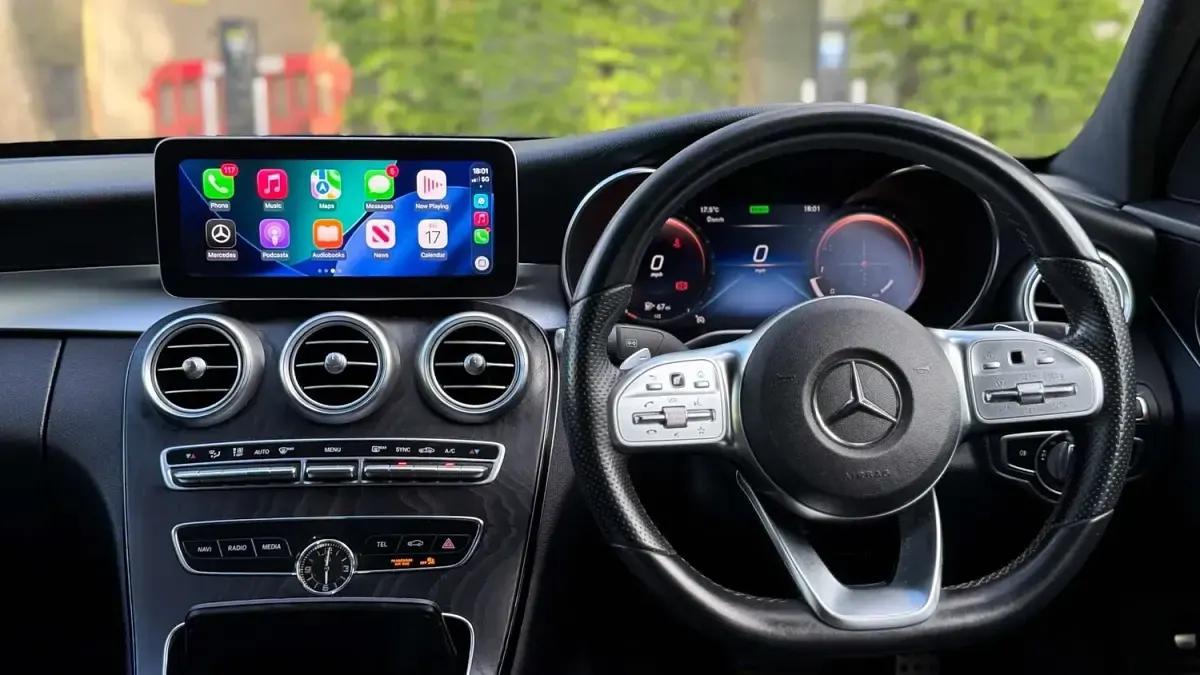 Used Mercedes C200 AMG Line Premium 2019 Blue Sedan