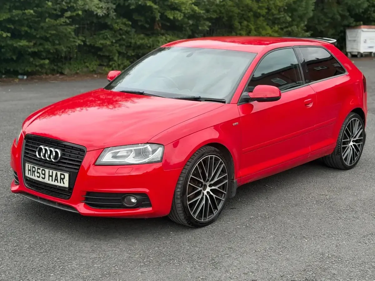 Used Audi A3 Black Edition 2012 Red Hatchback