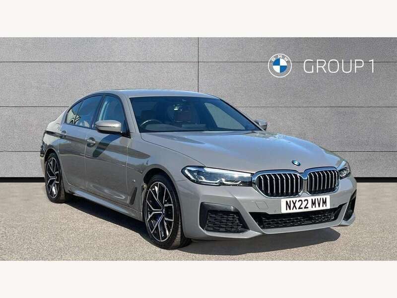 Grey Used 2022 BMW 530 M Sport Sedan | £30,595 (Good price) - Image 1/4