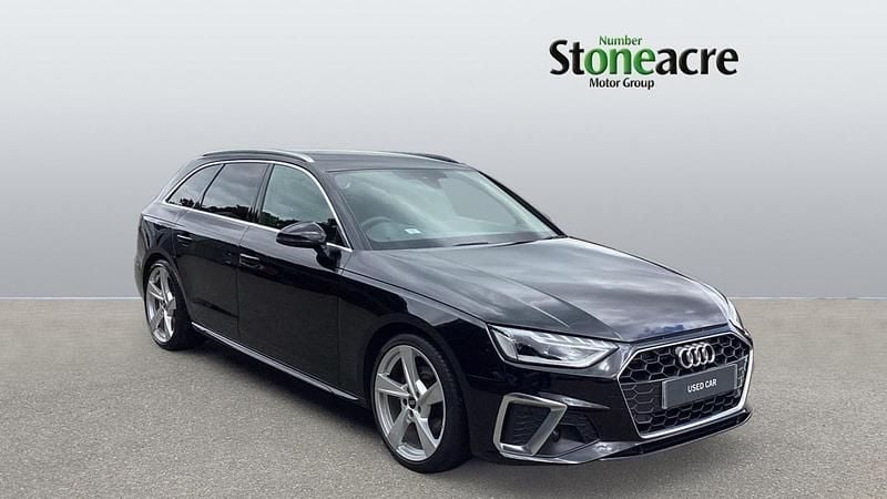 Black Used 2024 Audi A4 S-Line Estate | £25,990 (Good price) - Image 1/4