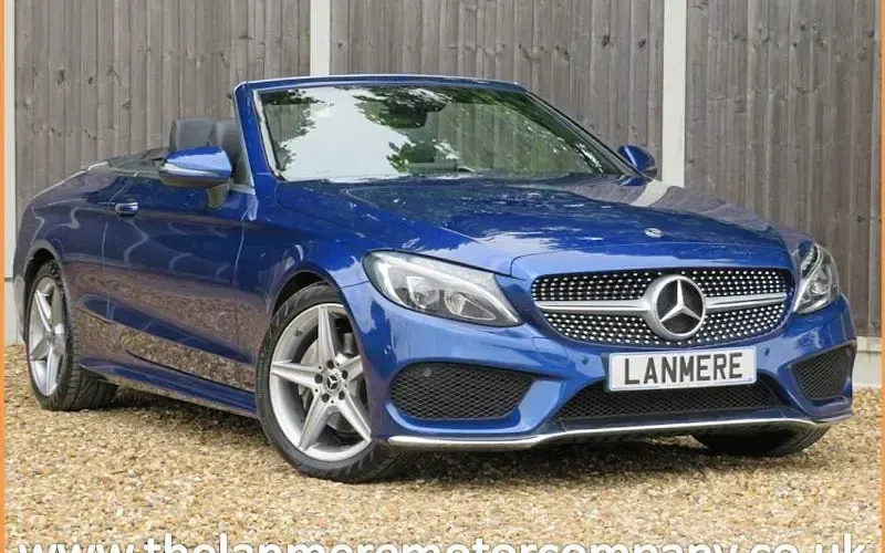 Used Mercedes C220 AMG line 170 HP (125 kW) 2017 Cabriolet