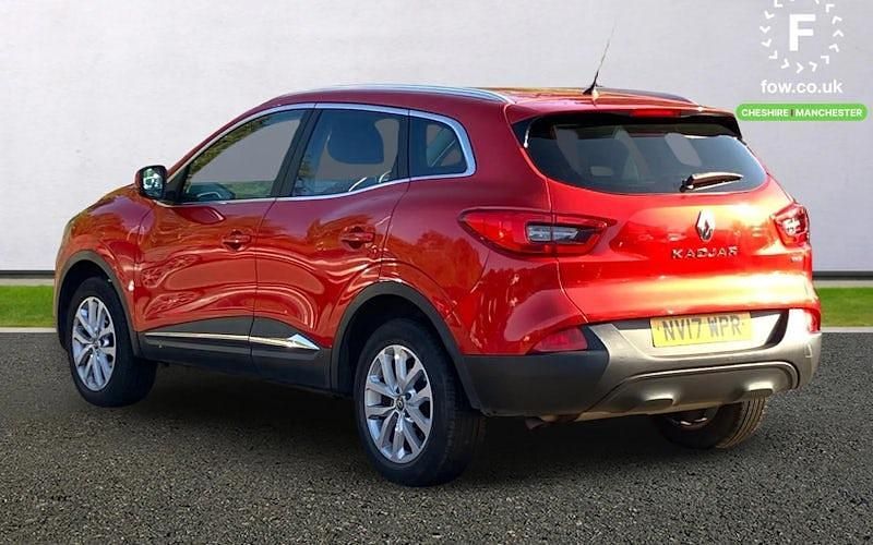 Usado Renault Kadjar Dynamique 110 HP (80 kW) 2017 Vermelho SUV