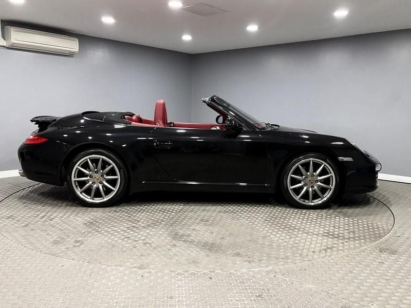 Used Porsche 911 Carrera Cabriolet 345 HP (253 kW) 2008 Black Cabriolet
