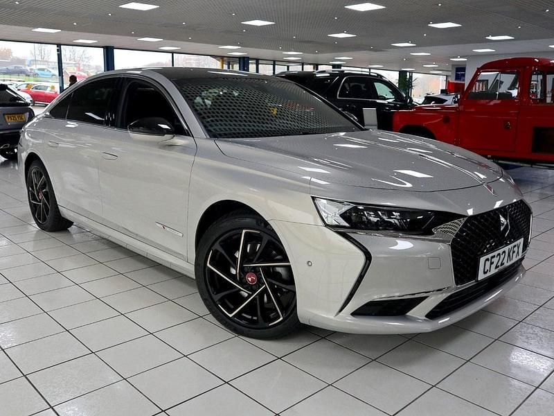 White Used 2022 DS Automobiles DS9 Performance Line Plus Sedan | £21,489 (Fair price) - Image 1/4