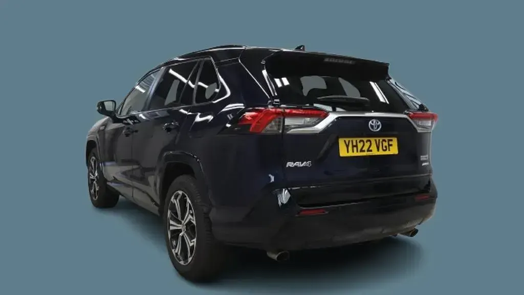 Used Toyota RAV4 Hybrid 2022 Blue and black SUV